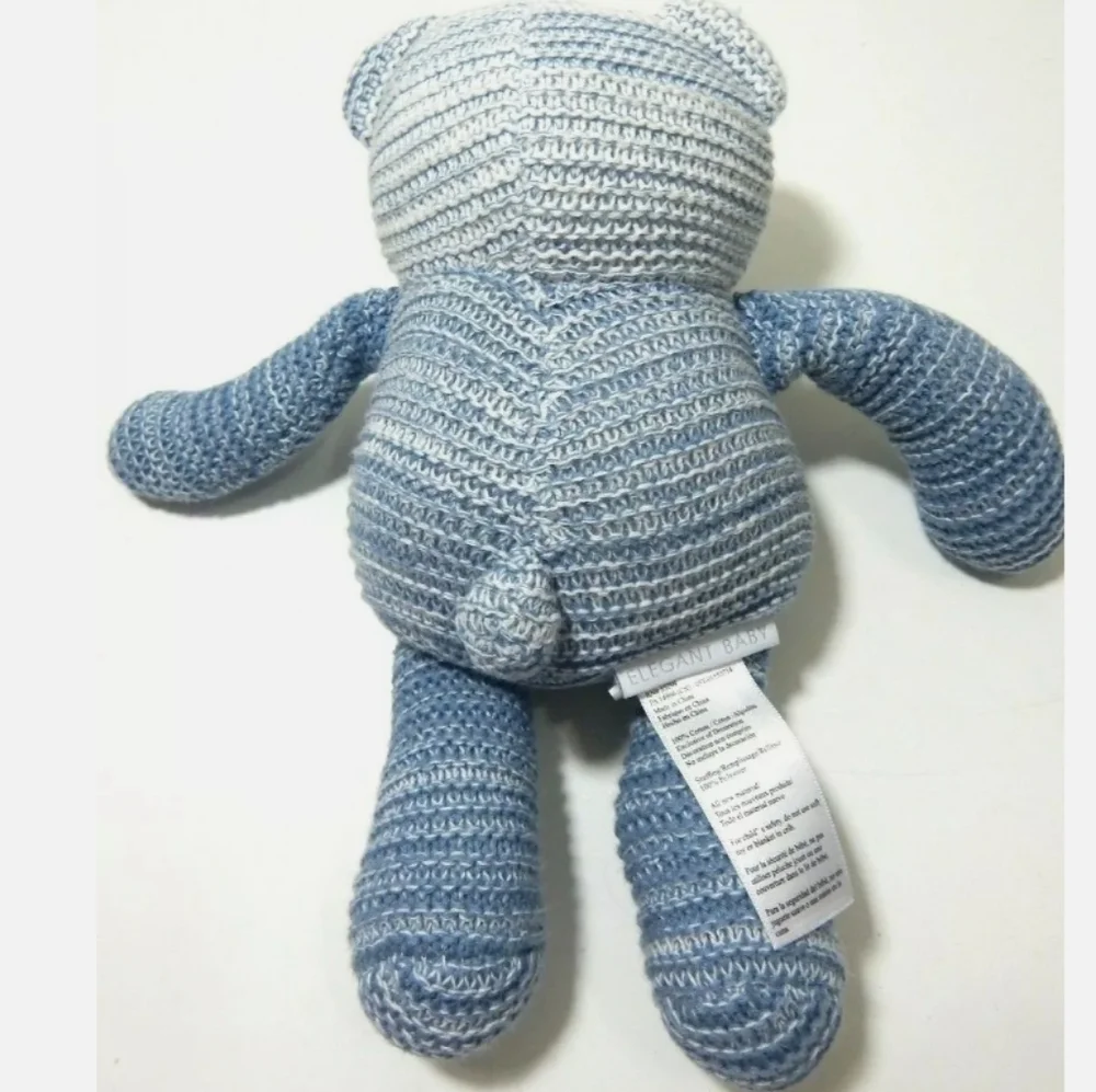 Elegant Baby Ombre Knit Plush Teddy Bear